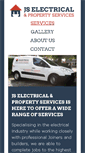 Mobile Screenshot of js-electrical.com